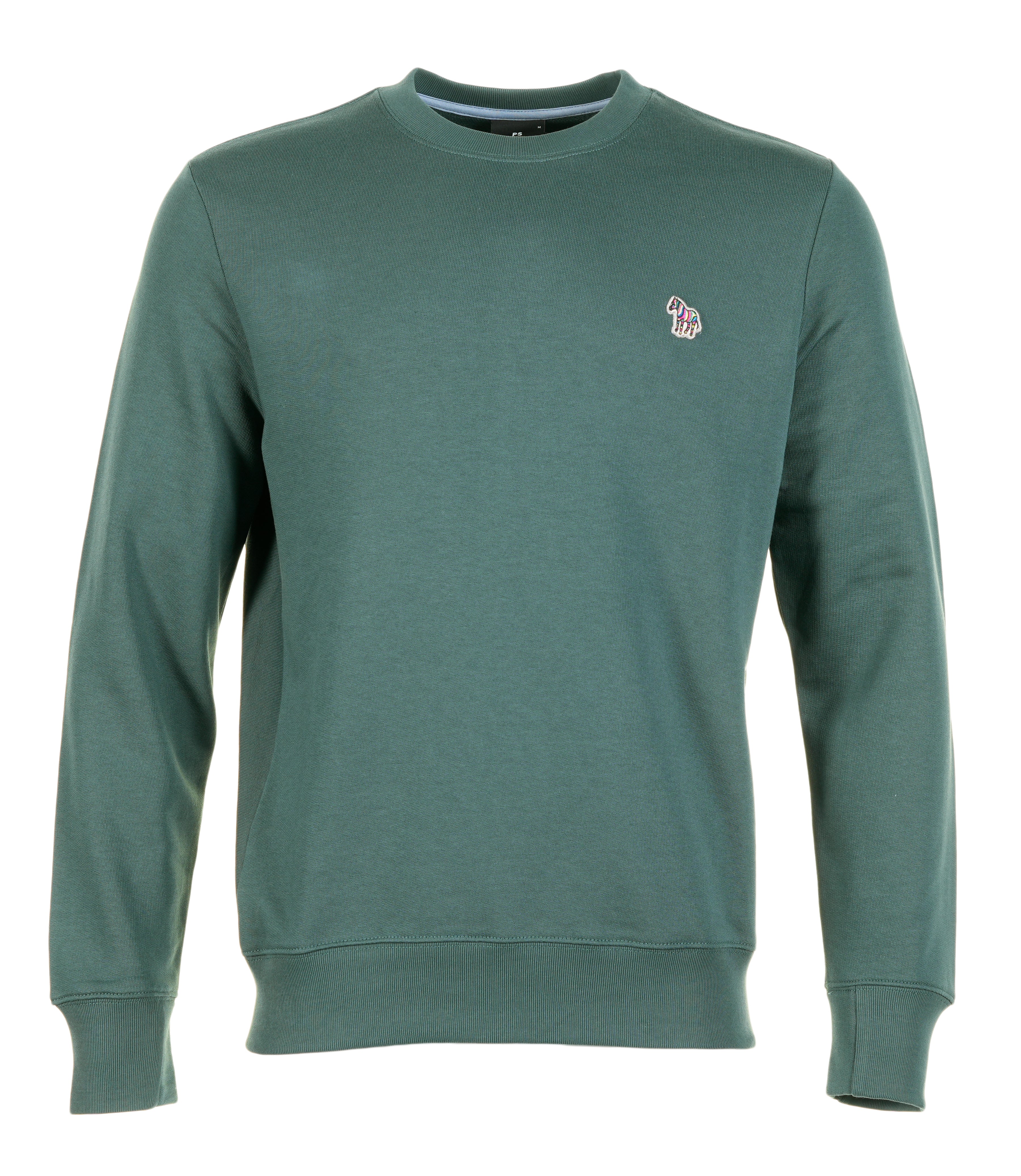 Zebra Crew Sweatshirt Petrol Green