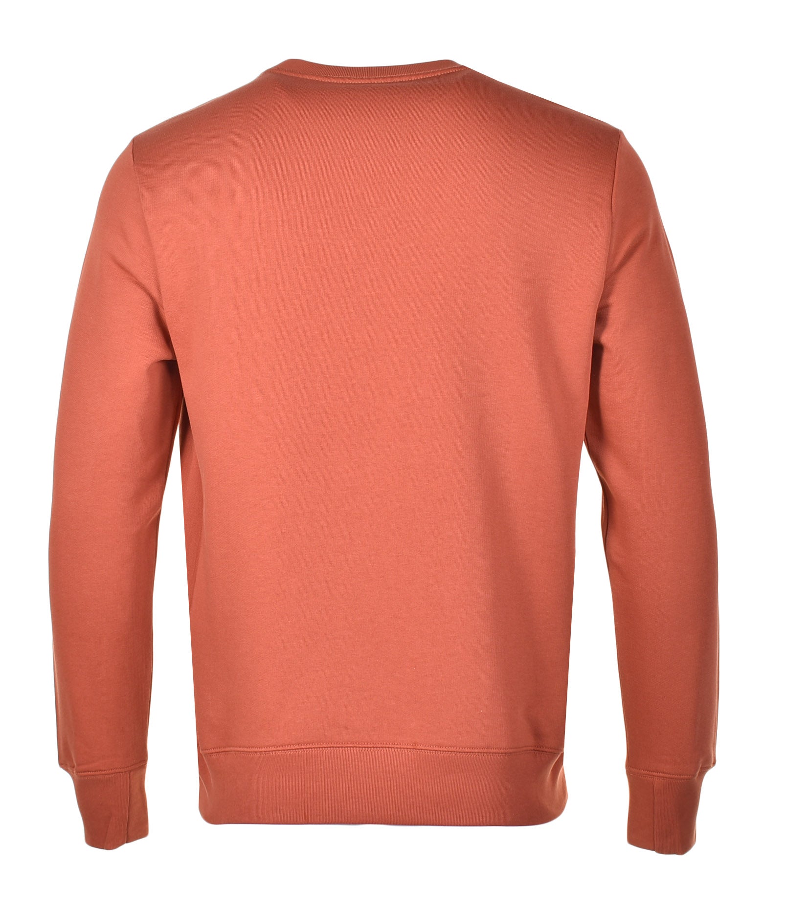 Zebra Crew Sweatshirt Dark Rust