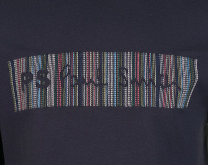 Stripe Sweatshirt Navy