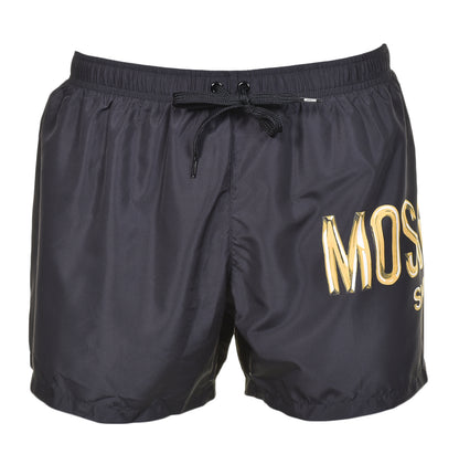 Side Logo Swim Shorts Black