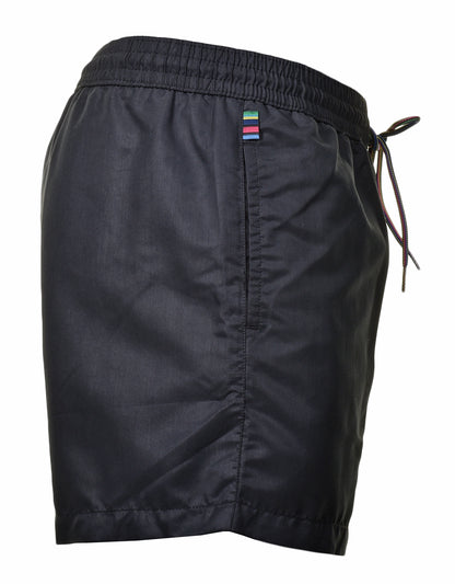 Zebra Swim Shorts Black