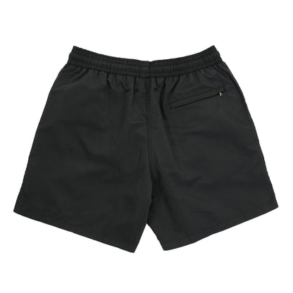 Badge Logo Recycled Swim Shorts Black