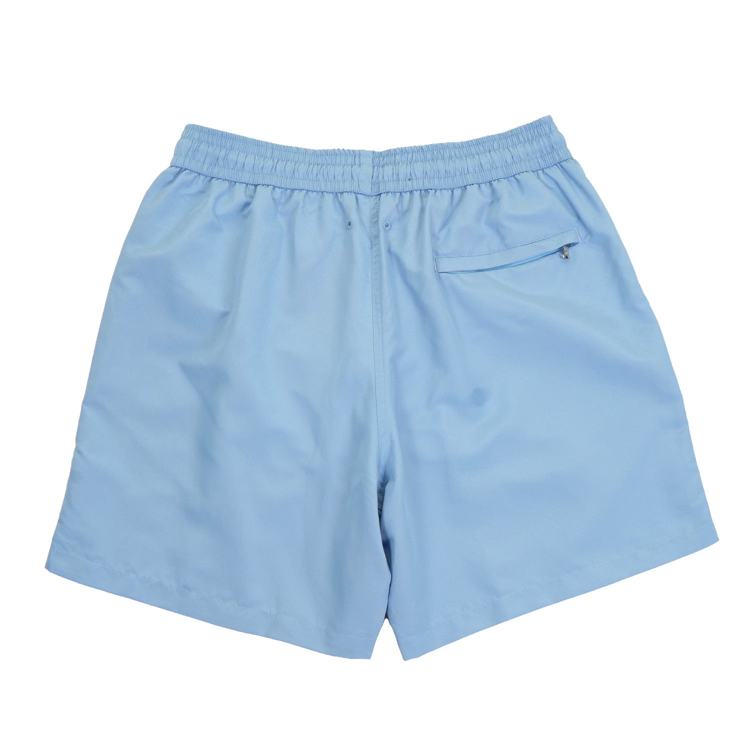 Badge Logo Recycled Swim Shorts Dusty Blue