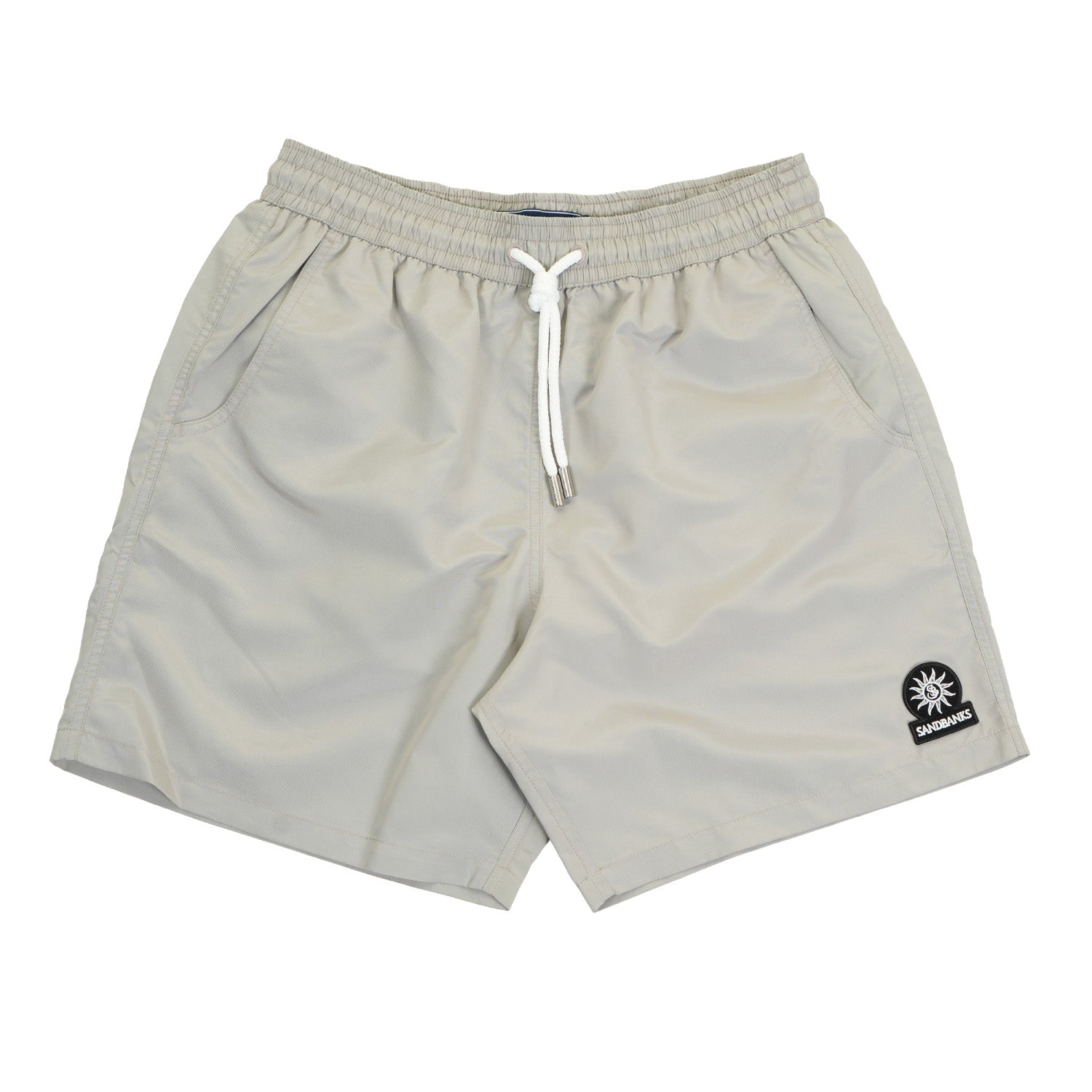 Badge Logo Recycled Swim Shorts Sage