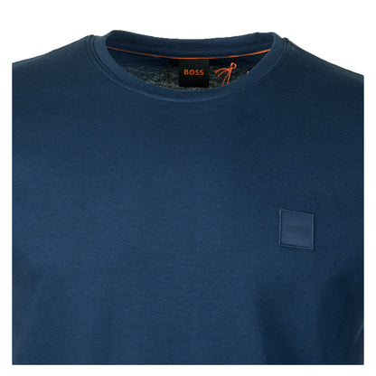Tacks Long Sleeve T Shirt Dark Blue