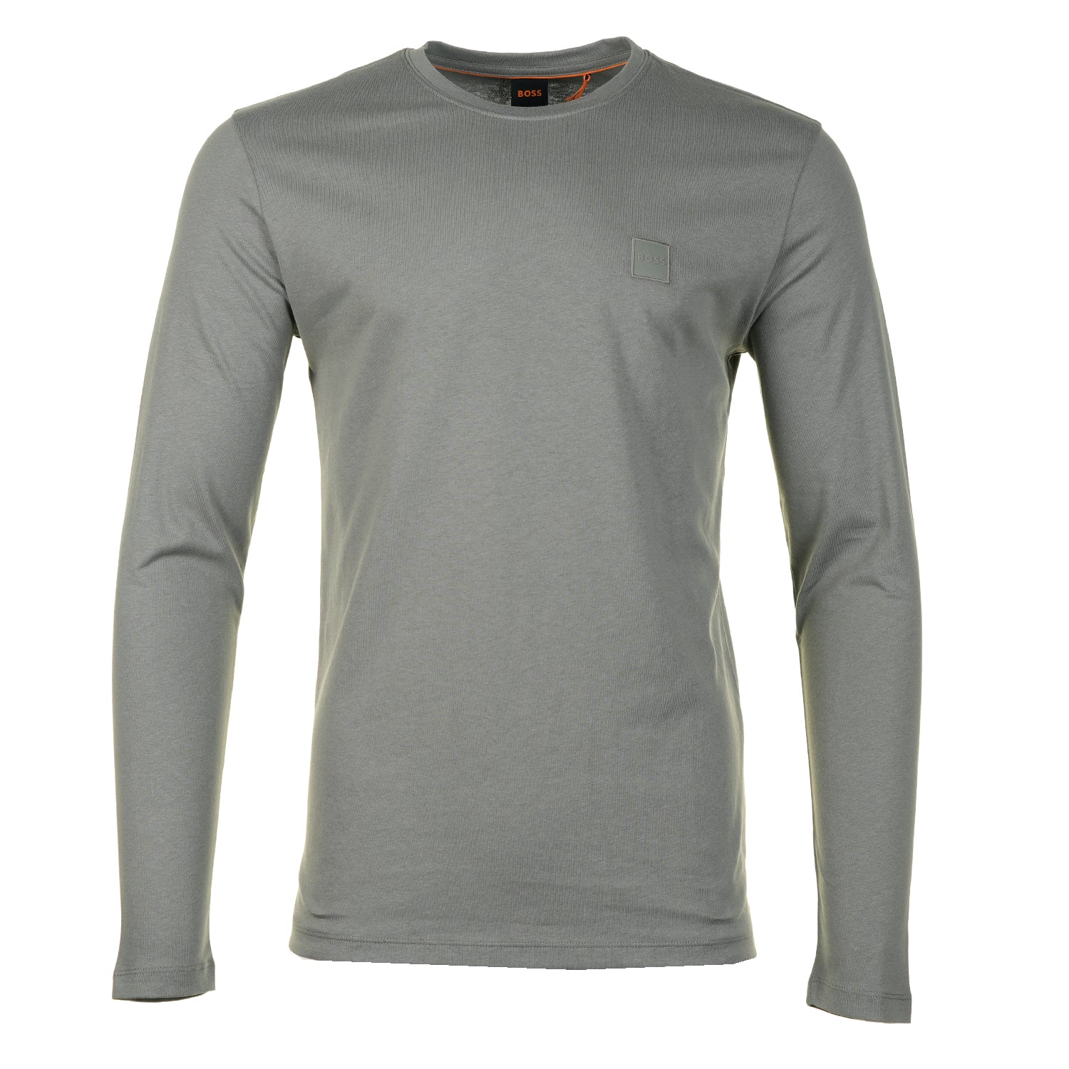 Tacks Long Sleeve T Shirt Open Grey