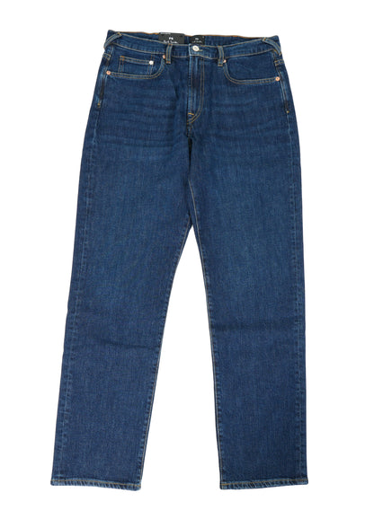 Relaxed Taper Jeans Dark Blue