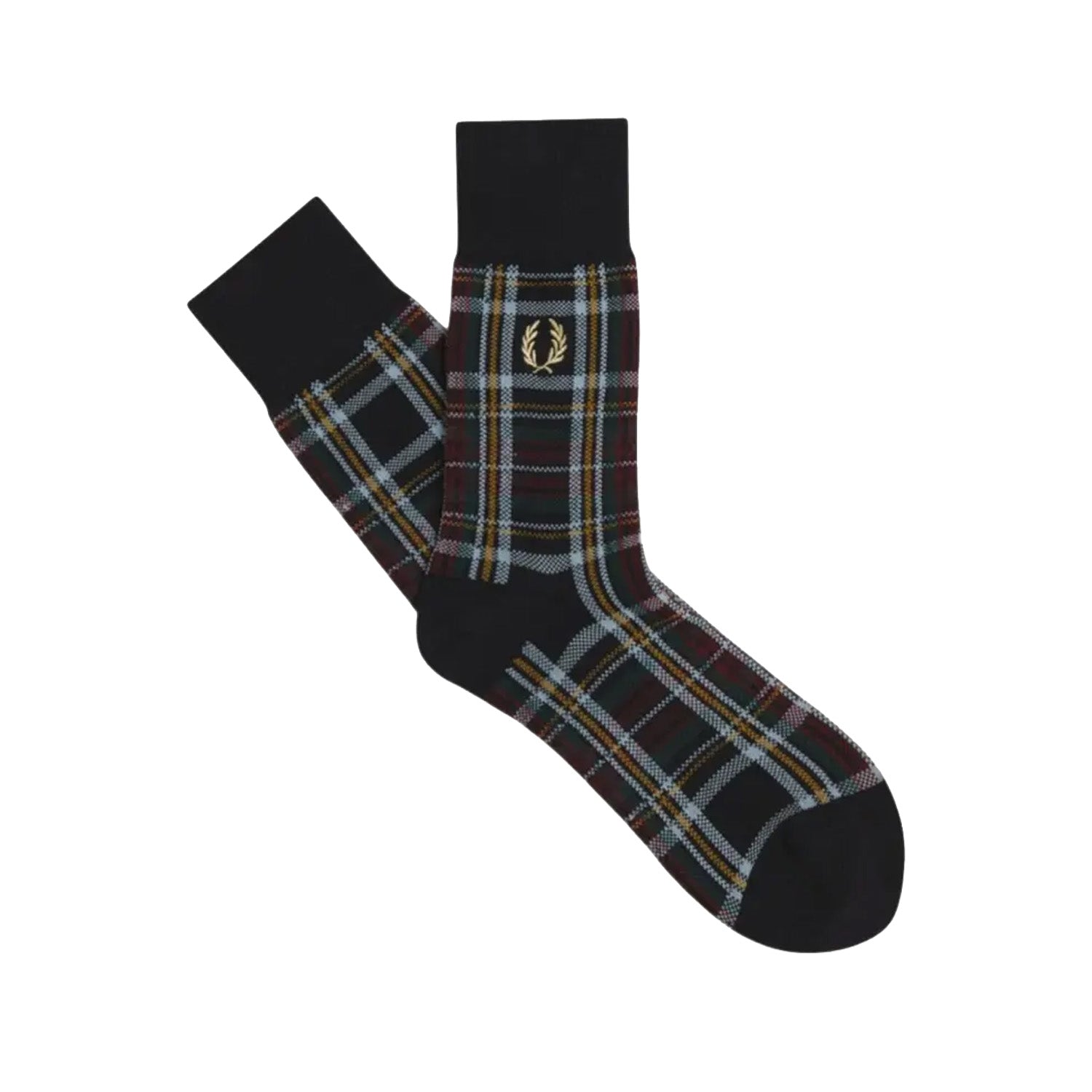 Tartan Socks Fred Perry Tartan