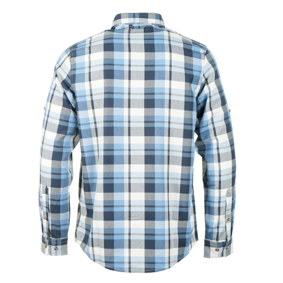 Fjallglim Relaxed Shirt LS M Dawn Blue / Chalk White