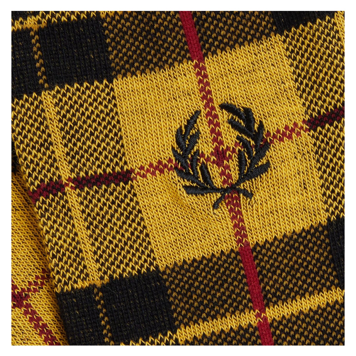 Tartan Socks Gold