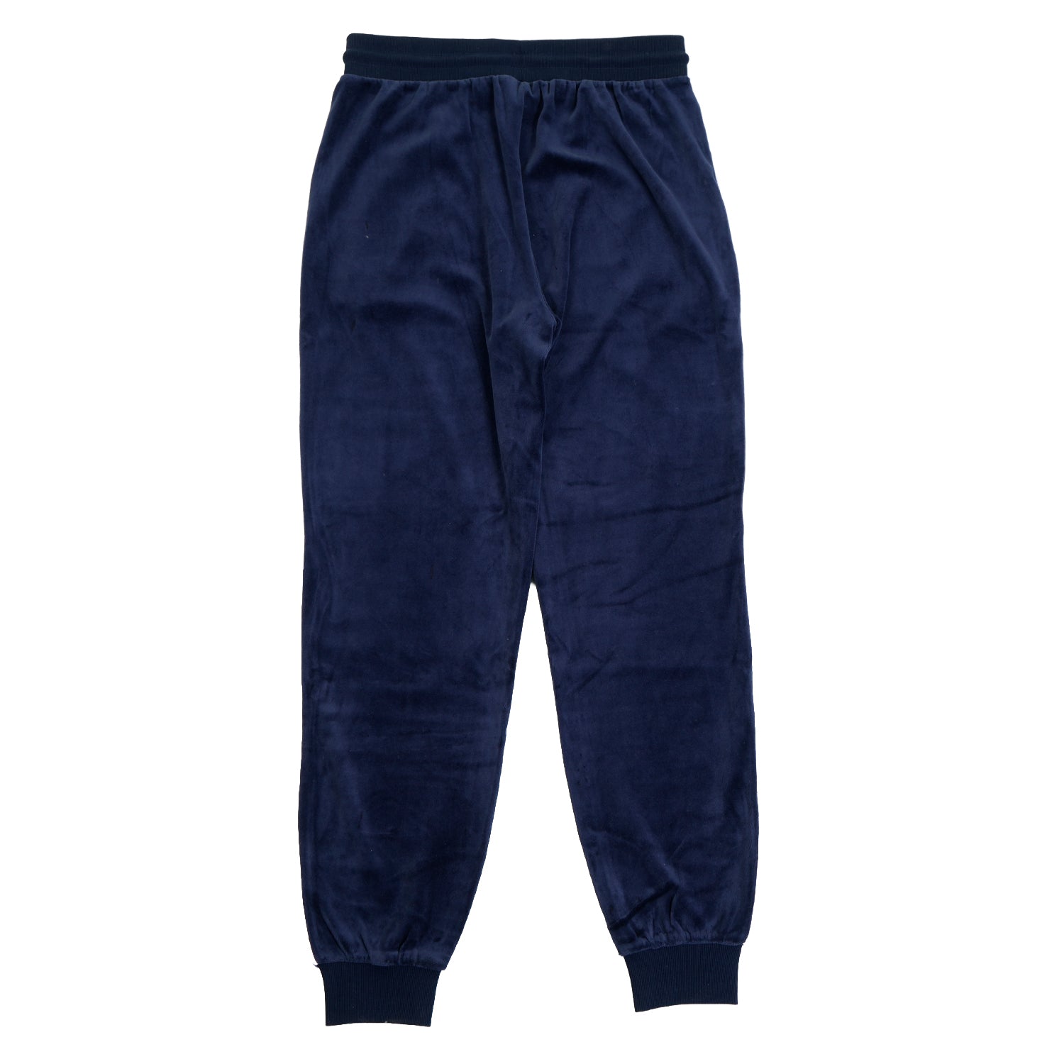 Tasso Velour Track Pants Maritime Blue / White