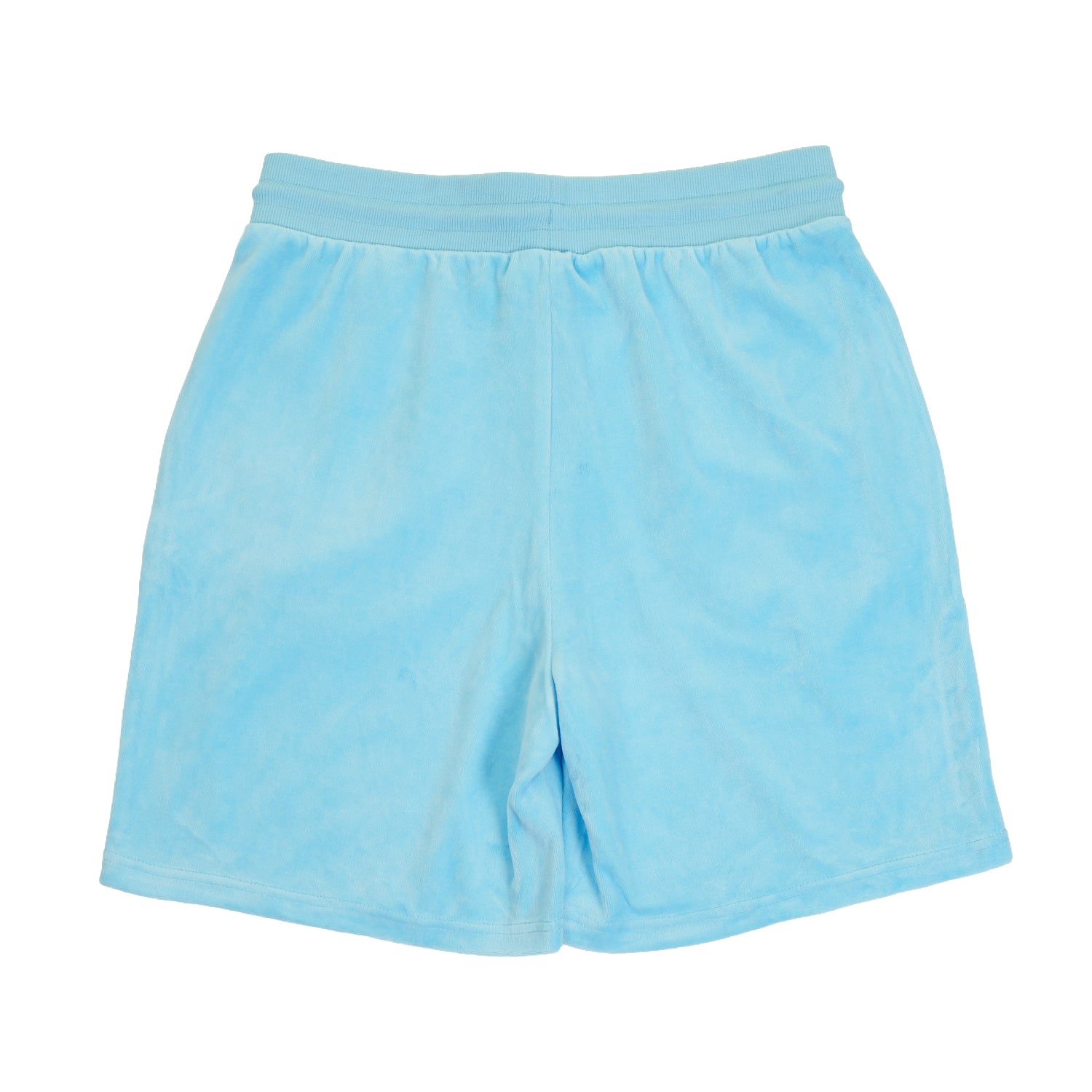 Tasso Velour Shorts Baltic Sea / White