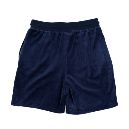 Tasso Velour Shorts Maritime Blue / White