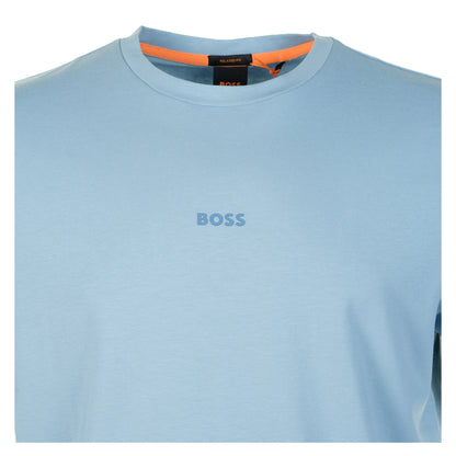 TChup Short Sleeve T Shirt 451 Light Pastel Blue