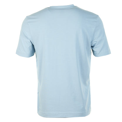 back of boss orange TChup T Shirt 458 Light Pastel Blue