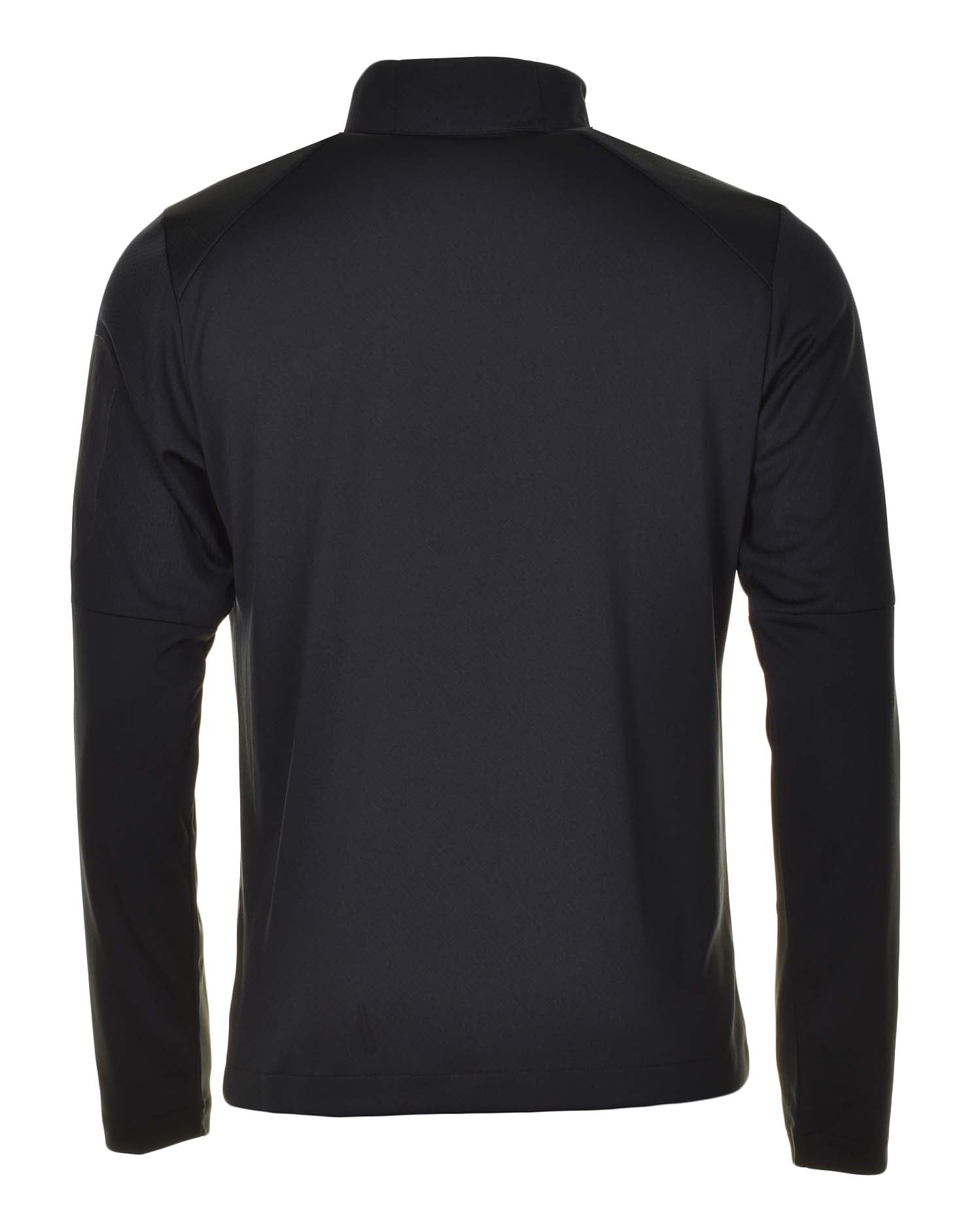 Long Sleeve Tech Knit 1/4 Zip Black