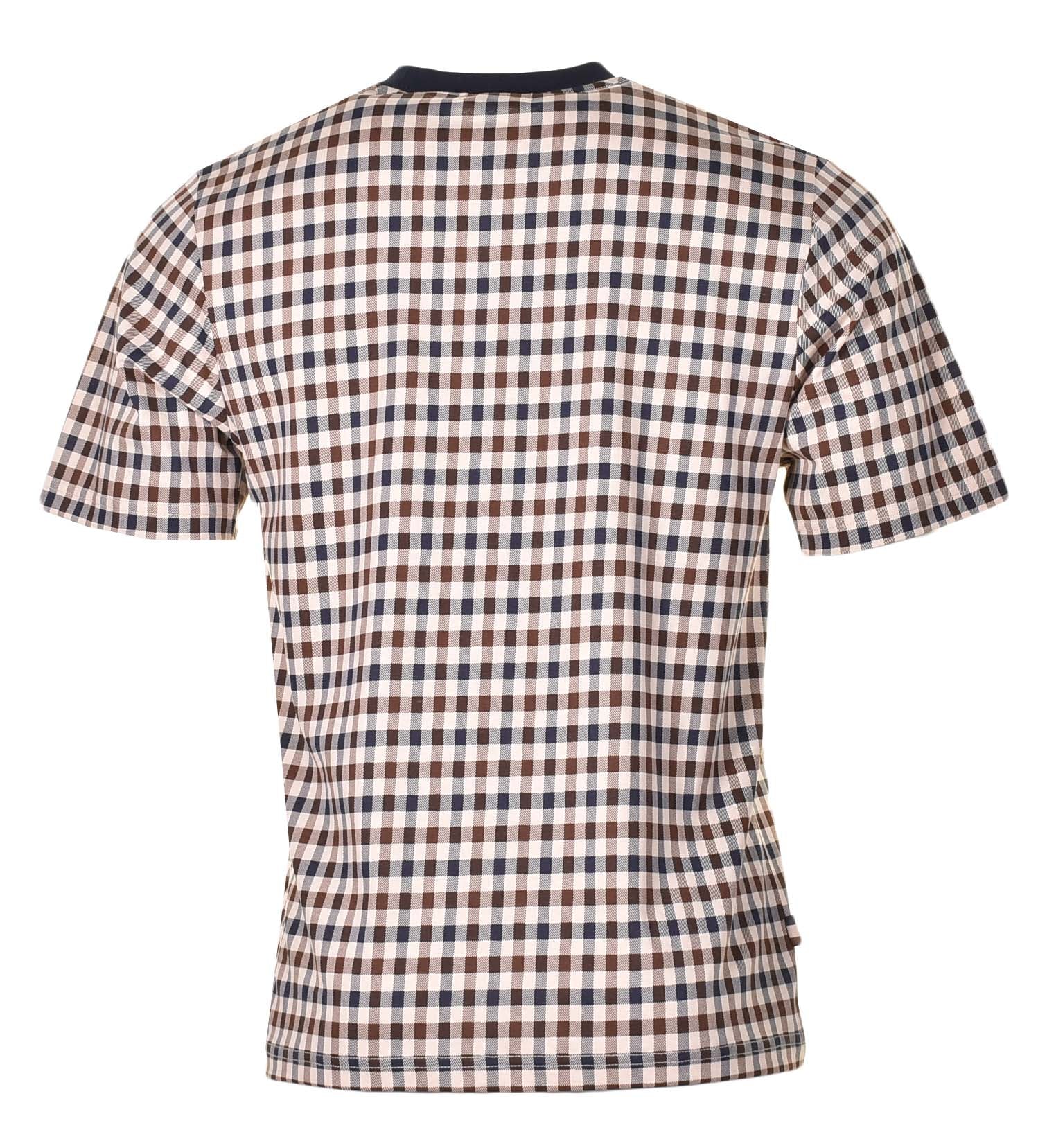 Active Club Check Short Sleeve T Shirt