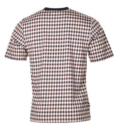 Active Club Check Short Sleeve T Shirt
