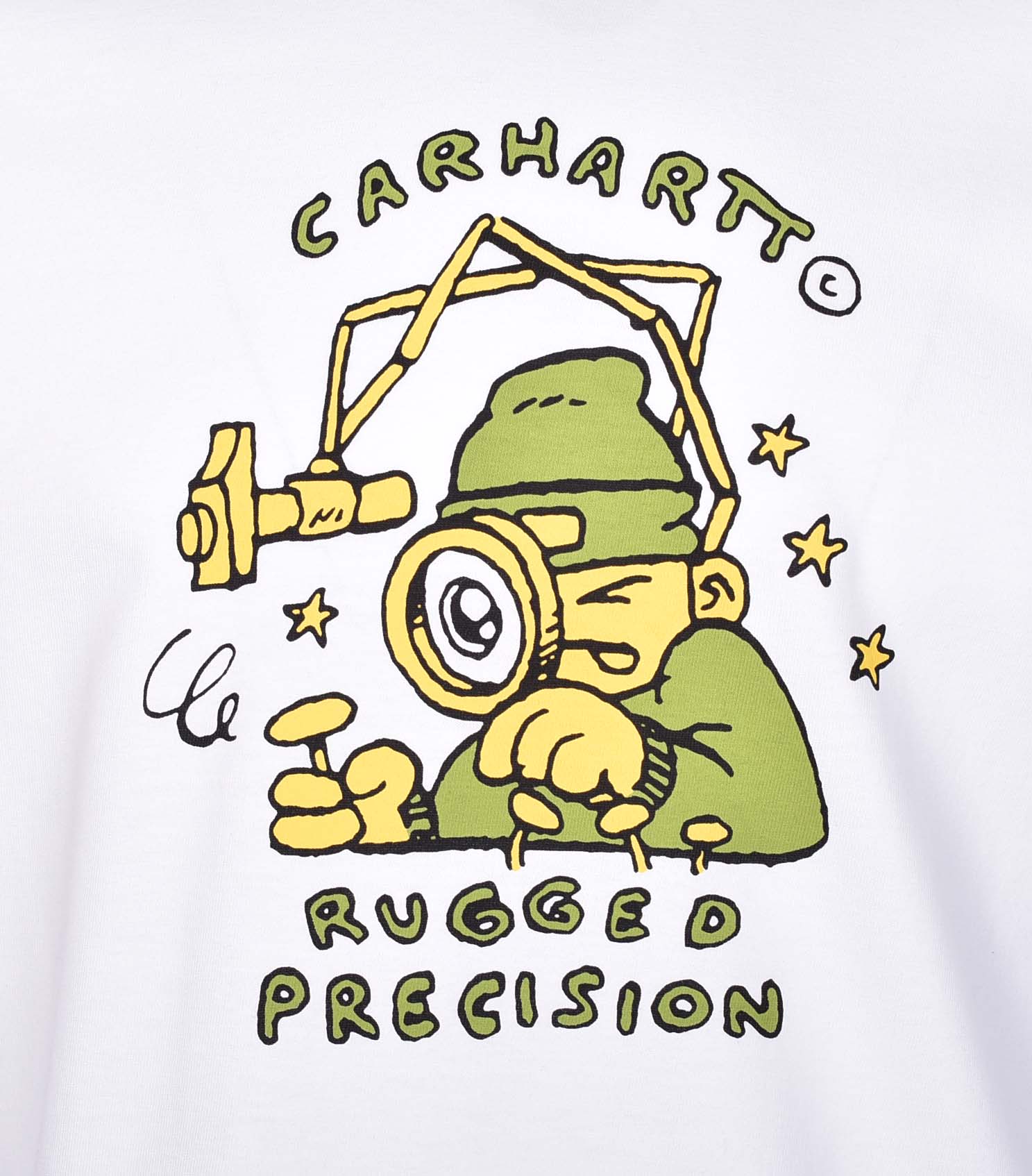 Short Sleeve Precision Works T Shirt White