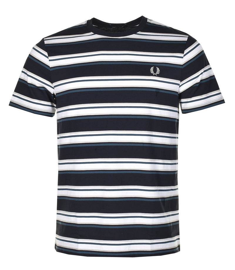 Stripe T Shirt Navy