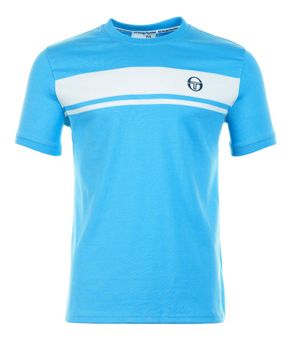 Short Sleeve Master Tee Azure Blue Gardenia