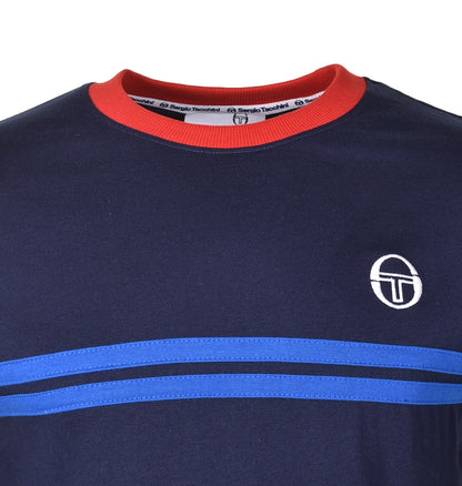 Supermac Short Sleeve Tee Maritime Blue