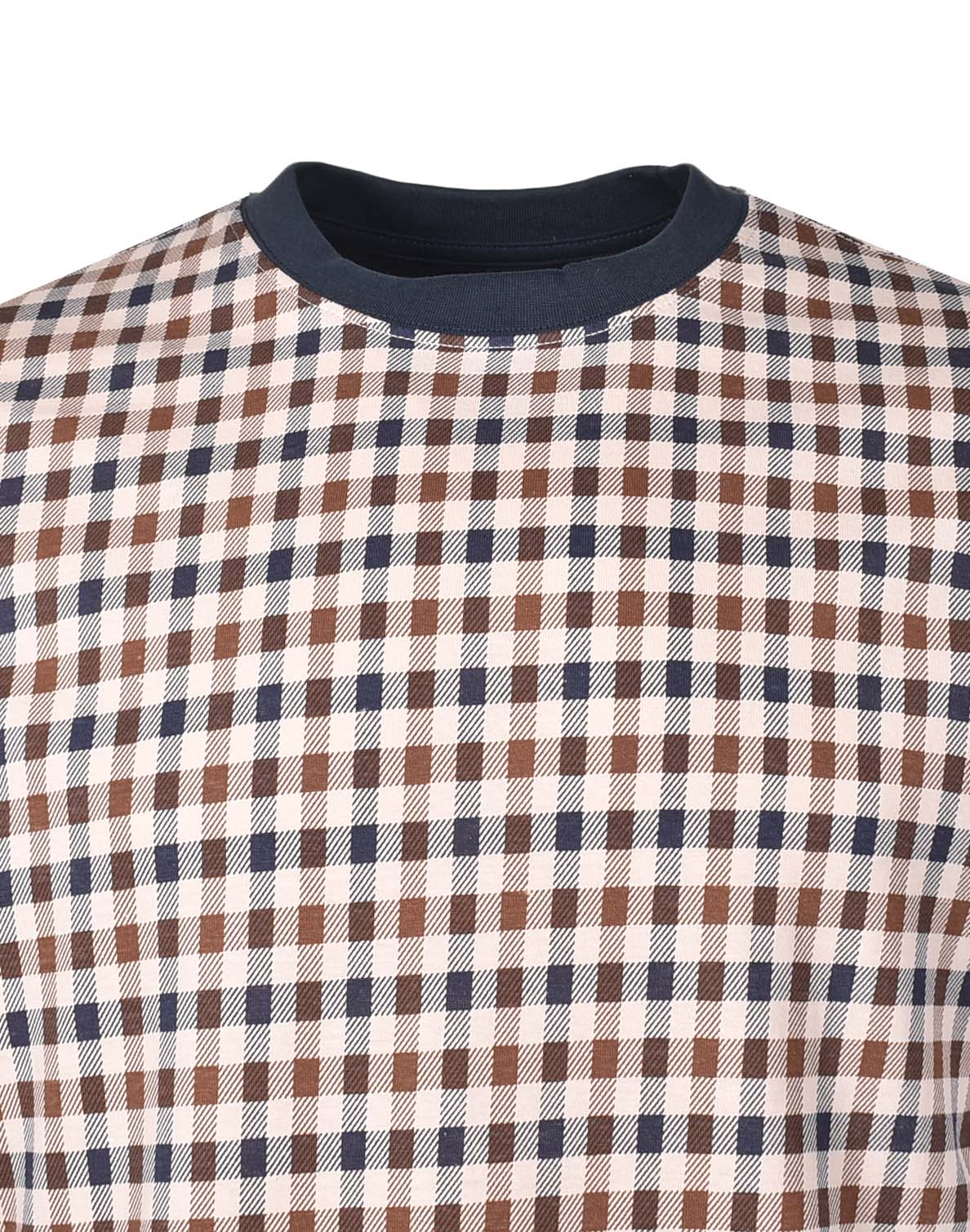 Active Full Club Check Short Sleeve T Shirt