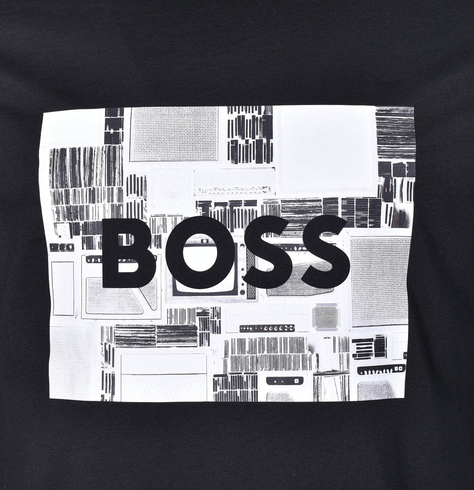 Teeheavy Logo T Shirt Black