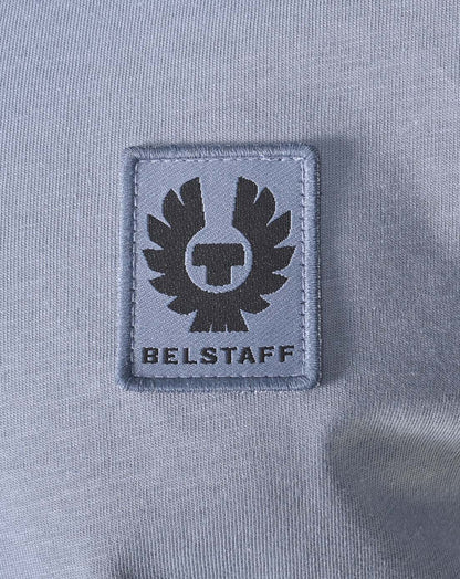 Belstaff embroidered patch on tee