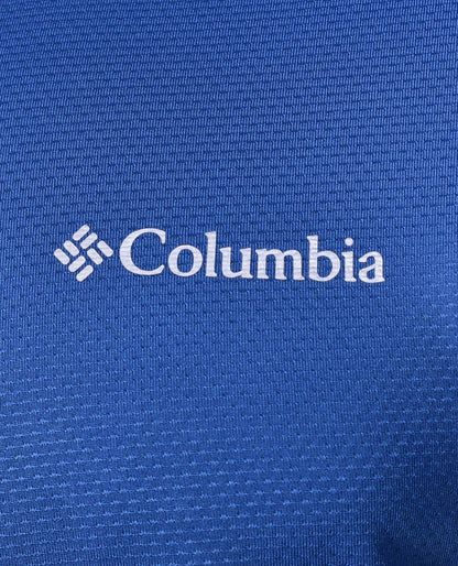 Short Sleeve Three Pitch T Shirt Mountain Blue