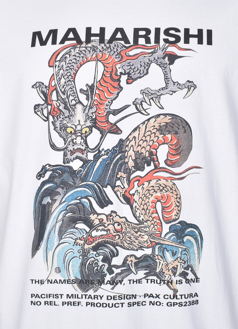 1080 Double Dragons T Shirt White