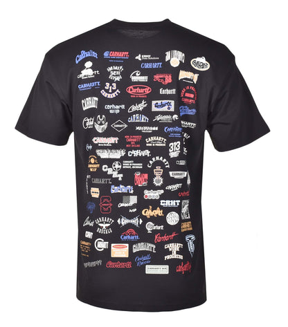 Short Sleeve Logo T Shirt Black