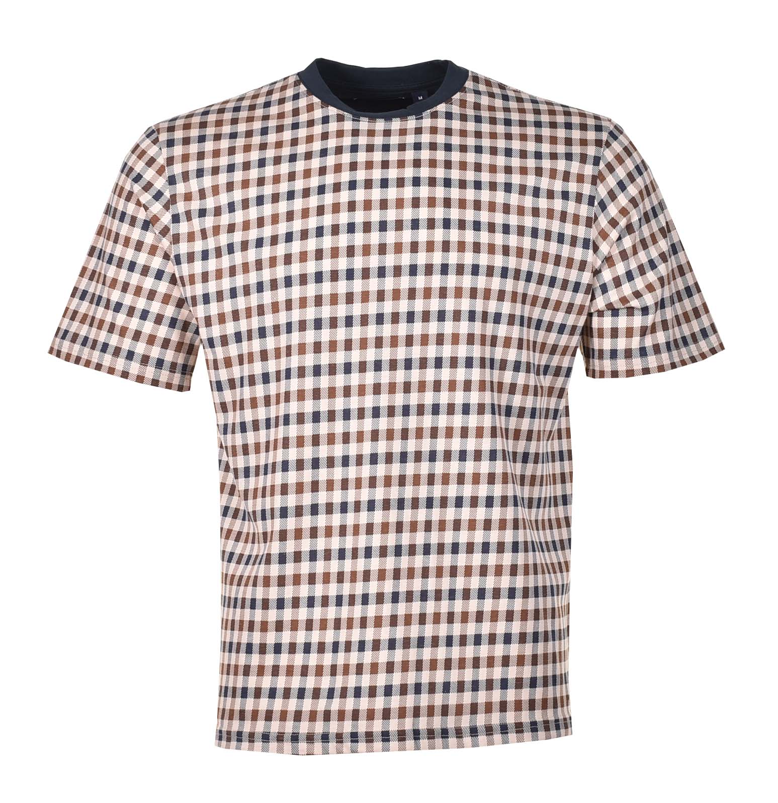 Active Full Club Check Short Sleeve T Shirt
