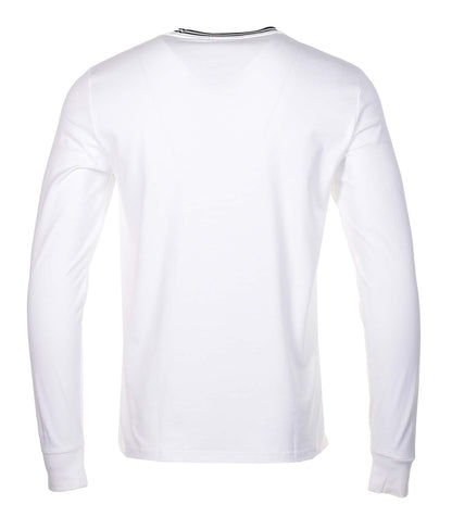Long Sleeve Twin Tipped T Shirt White