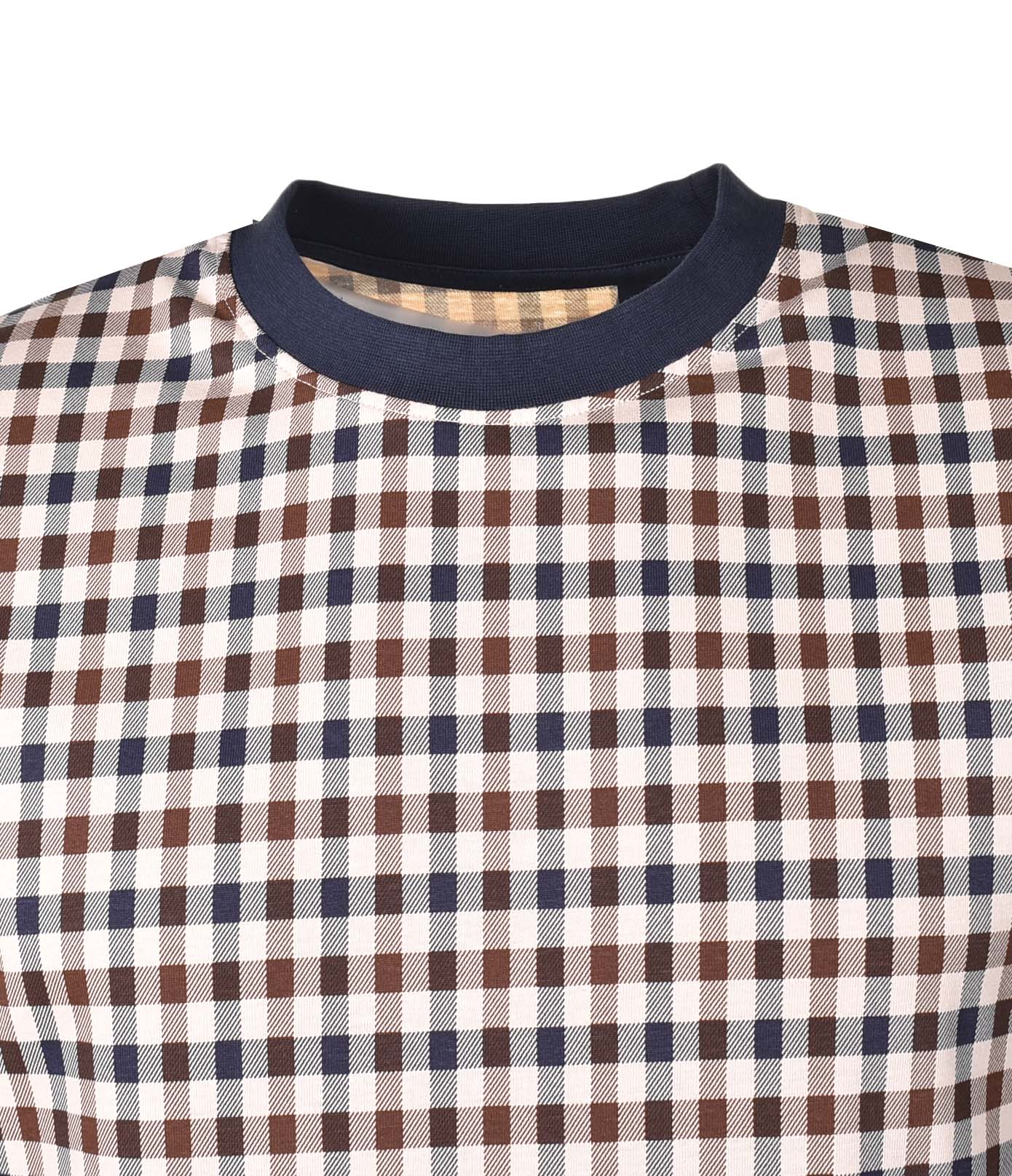 Active Club Check Short Sleeve T Shirt