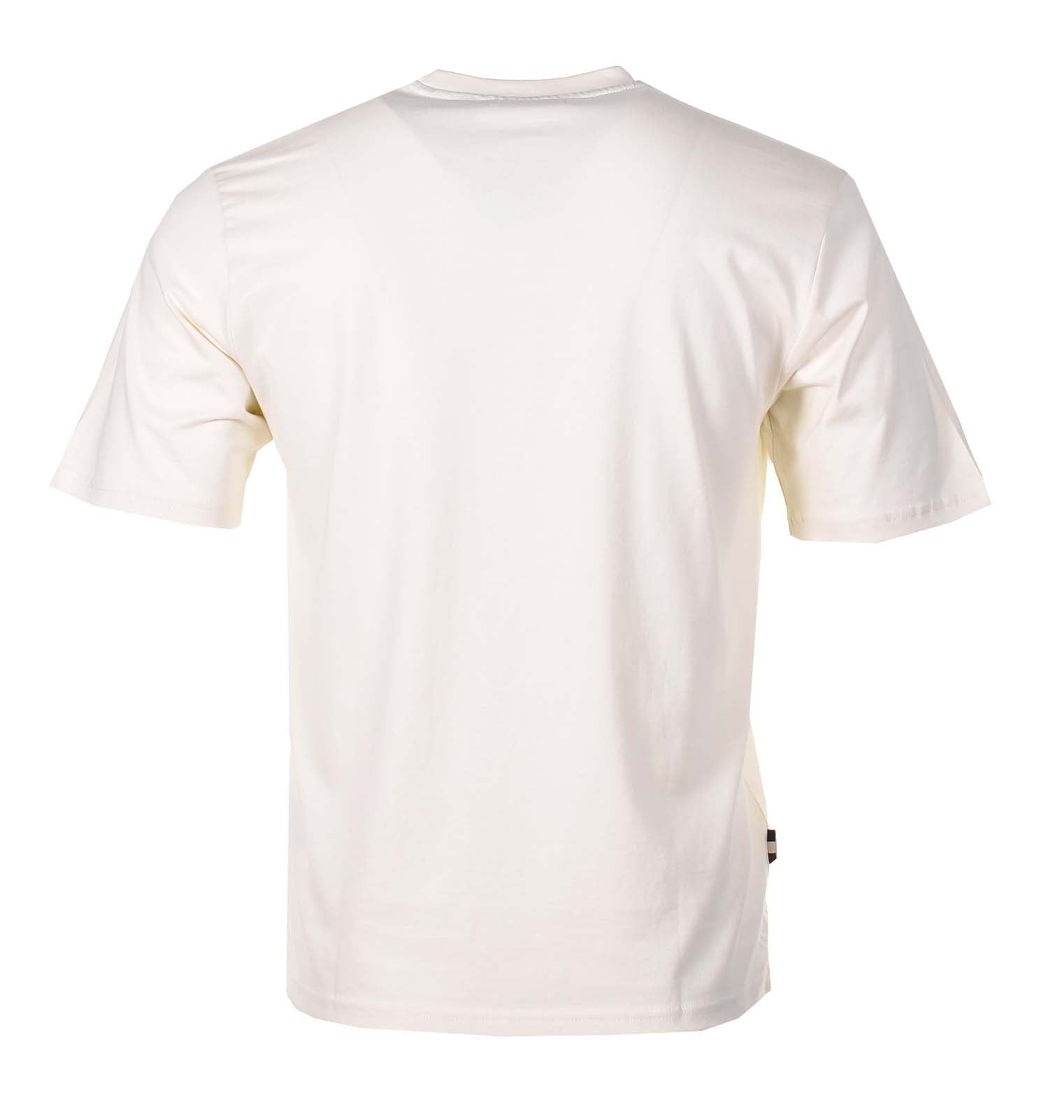 Active Club Check Pocket T Shirt White