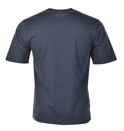 Active Club Check Pocket T Shirt Navy