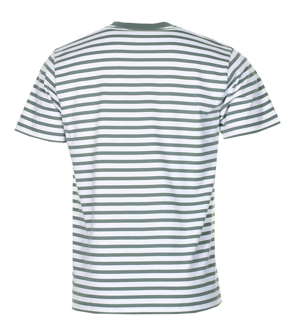 Seidler Pocket Stripe T Shirt Park / White