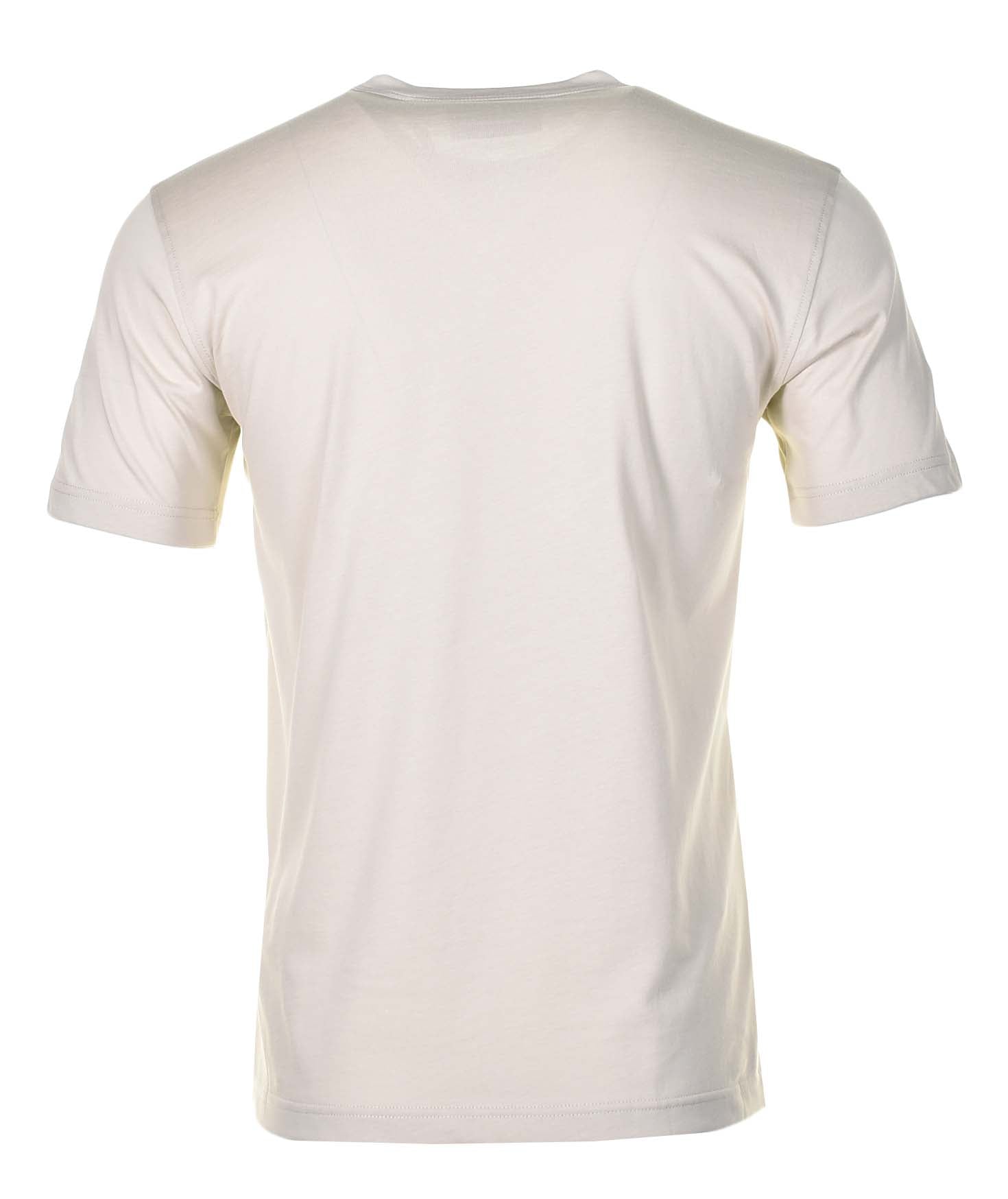 Reverse of Belstaff tshirt iin stone