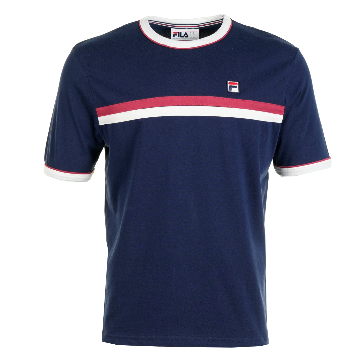 Rosario Tee Fila Navy Gardenia Garnet