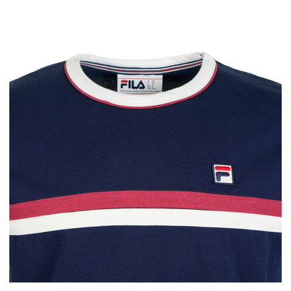 Rosario Tee Fila Navy Gardenia Garnet