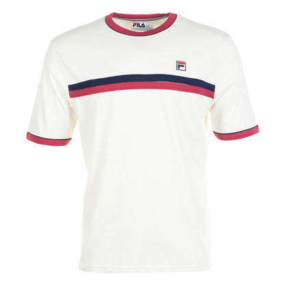 Rosario Tee Gardenia Garnet Fila Navy