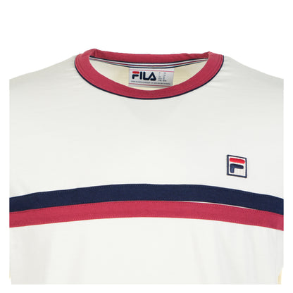 Rosario Tee Gardenia Garnet Fila Navy