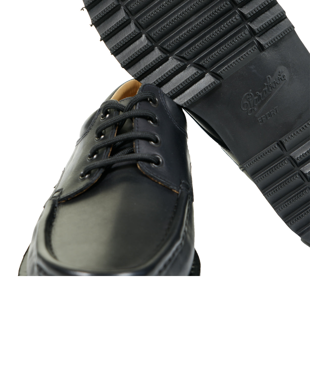 Thiers Sport Shoe Black Leather