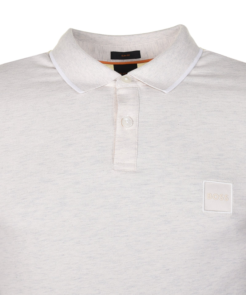 Passertip Short Sleeve Polo Shirt Light Beige