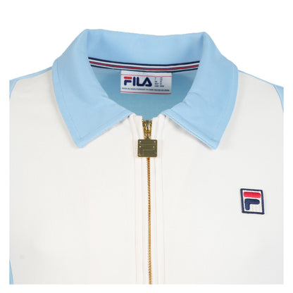 Tommaso Track Jacket Frozen FJord / Gardenia