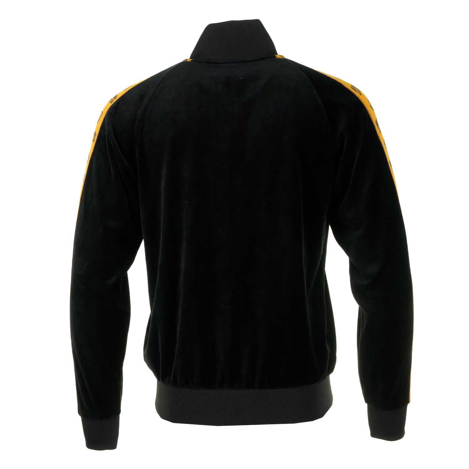 Logo Taped Velour Track Top Black