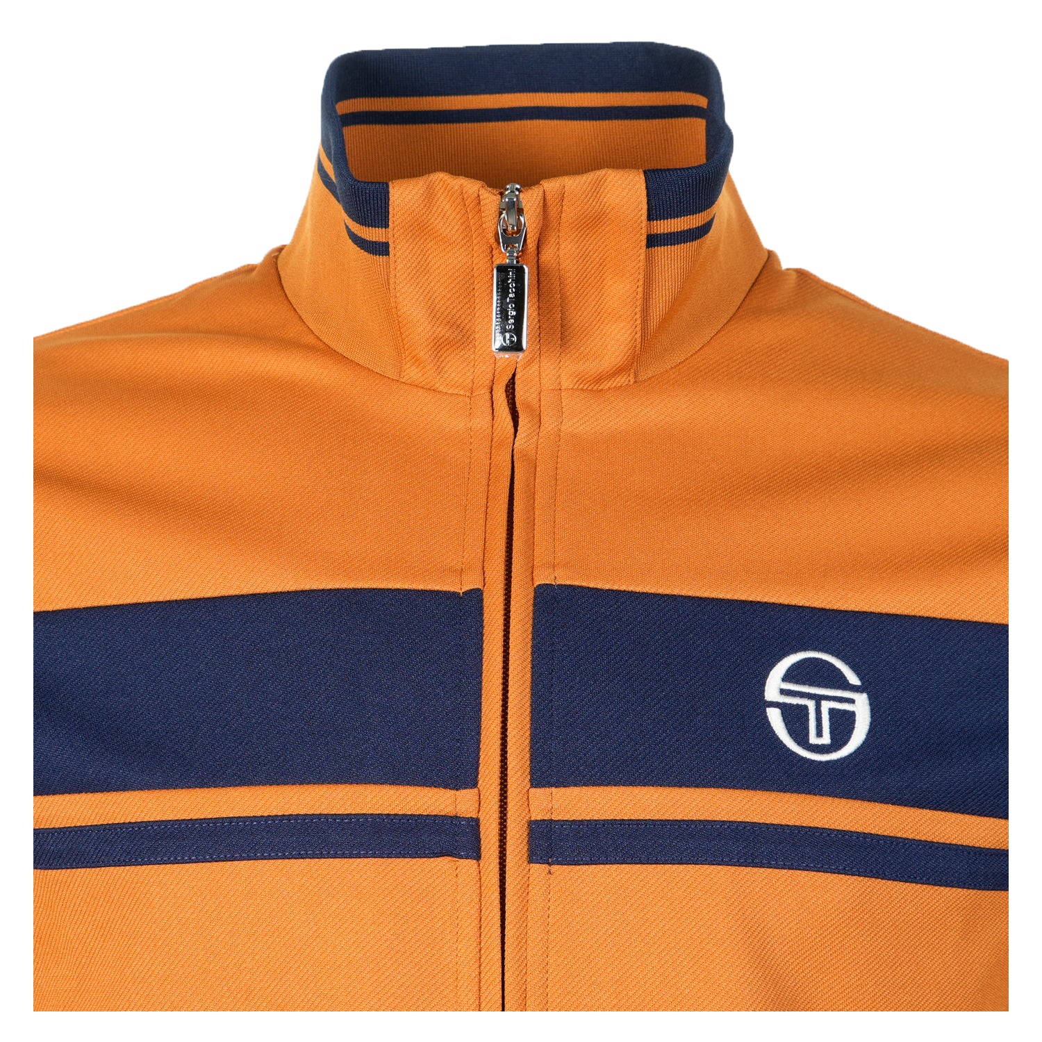 Damarindo TT Track Top Pumpkin Spice Maritime Blue