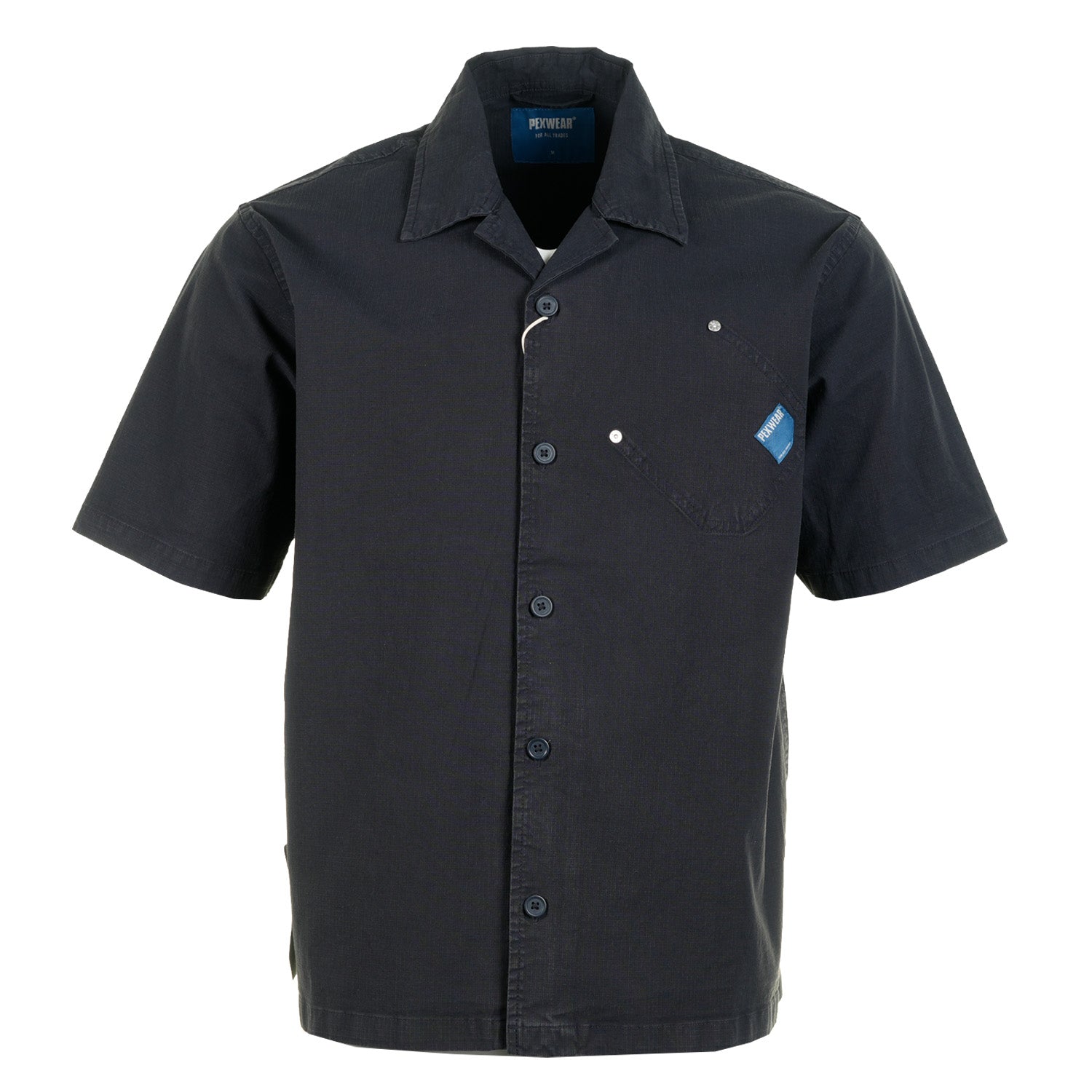 Tradesman Ripstop Shirt Blue Black