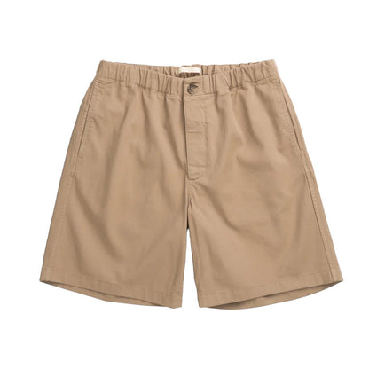 Trysil Regular Organic Stretch Twill Shorts Utility Khaki